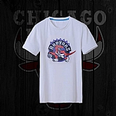 Men's Raptors Fresh Logo White Short Sleeve T-Shirt FengYun,baseball caps,new era cap wholesale,wholesale hats